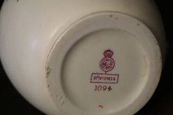 Royal Worcester Flat Back Jug  Date Code 1887