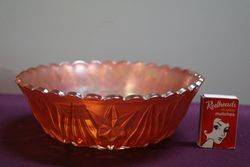 Carnival Glass Bowl 