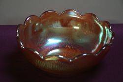 Carnival Glass Bowl 