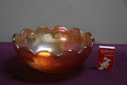 Carnival Glass Bowl 