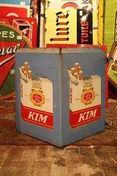 Kim Cigarette Enamel Square Sign 