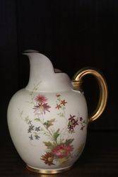 Set Of 3 Royal Worcester Graduated Hand Painted Jugs  