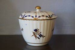 Wonderful Late 18th Century Caughley Porcelain Fluted 