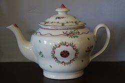 18th Century New Hall Teapot C1790  #