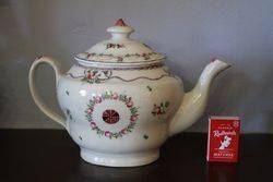 18th Century New Hall Teapot C1890  