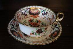 Maintain Breakfast Cup and Saucer Pattern No 615  C1825 