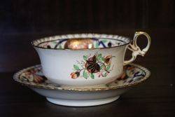 Maintain Breakfast Cup and Saucer Pattern No 615  C1825 