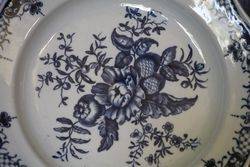 A Worcester Plate Decorated With The andquotPie Coneandquot Pattern C1775