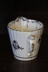 18th Century Caughley Porcelain Fluted Creamer C188595 