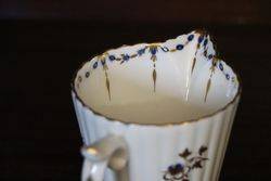 18th Century Caughley Porcelain Fluted Creamer C188595 