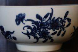 An Early Worcester Slop Bowl Decorated Circa 1770 