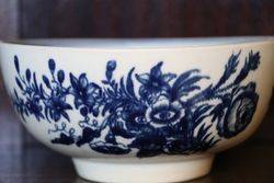 An Early Worcester Slop Bowl Decorated Circa 1770 