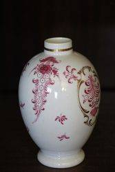 A 18th Century Worcester Porcelain Tea Caddy C17751785