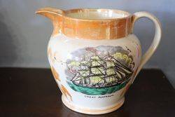 Sunderland Pottery Jug C181020