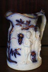 Victorian Staffordshire Jug Royal Children C1860 3