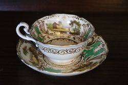 Early 19th Century English Cup + Saucer C1830 