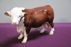 Early Beswick Hereford Bull 