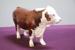 Early Beswick Hereford Bull 