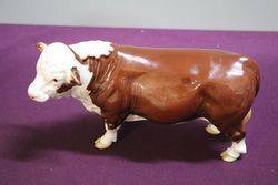 Early Beswick Hereford Bull 