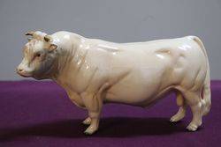 Beswick Charolais Bull Model no 2462a #