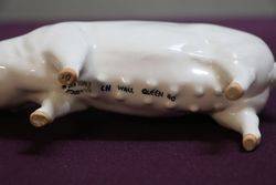 Beswick Pig Sow CH Wall Queen 40th 