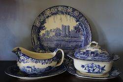 Enoch Woods 41 Pieces Castles Dinner Service  C1920 