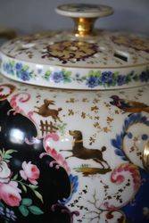 Stunning C19th French Porcelain Pot Pourri 