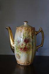 Stunning Crown Devon Coffee Pot #