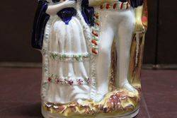 Early Staffordshire Group Of Victoria And Albert