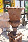 Large Cast Iron Urn Only