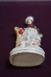 Antique Staffordshire Figure Of a Shepherdess  