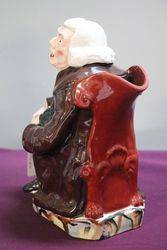 Antique Staffordshire George Whitfield Style Jug Nightwatchman 