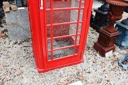 Large Cast Iron Phone Box