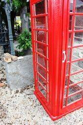 Large Cast Iron Phone Box