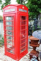 Large Cast Iron Phone Box