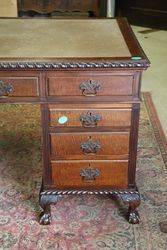 Antique 9 Drawer Desk