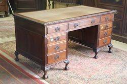 Antique 9 Drawer Desk