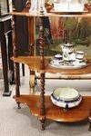 Victorian 3 Tier Mahogany Wot Not C1870