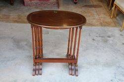 Edwardian Nest of 3 Inlaid Tables. # 