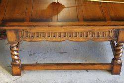 Antique Drawer Leaf Coffee Table