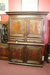 Stunning 18th Century French Carved 4 Door Cupboard With Two Centre Drawers *Mon