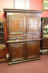 Stunning 18th Century French Carved 4 Door Cupboard With Two Centre Drawers Mon