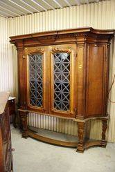 Antique Pair Of Large And Rare Welsh Oak Bookcases.