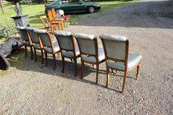 6 Chesterfield Dining Chairs
