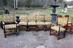 Set Of 6 C20th Dining Chairs