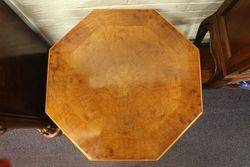 Art Deco Octagonal Hall Table On Square Foot