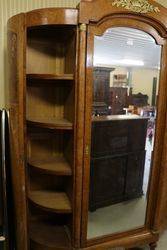 Antique Armoire With Long Mirror 