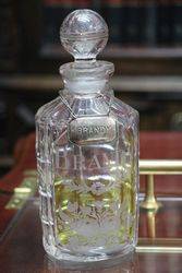 Antique Cut Glass Brandy Decanter #