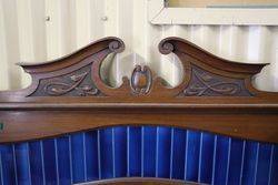 Marble Top Washstand with Blue Tiles inserts