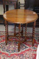 Oak Gate Leg Table C1910 